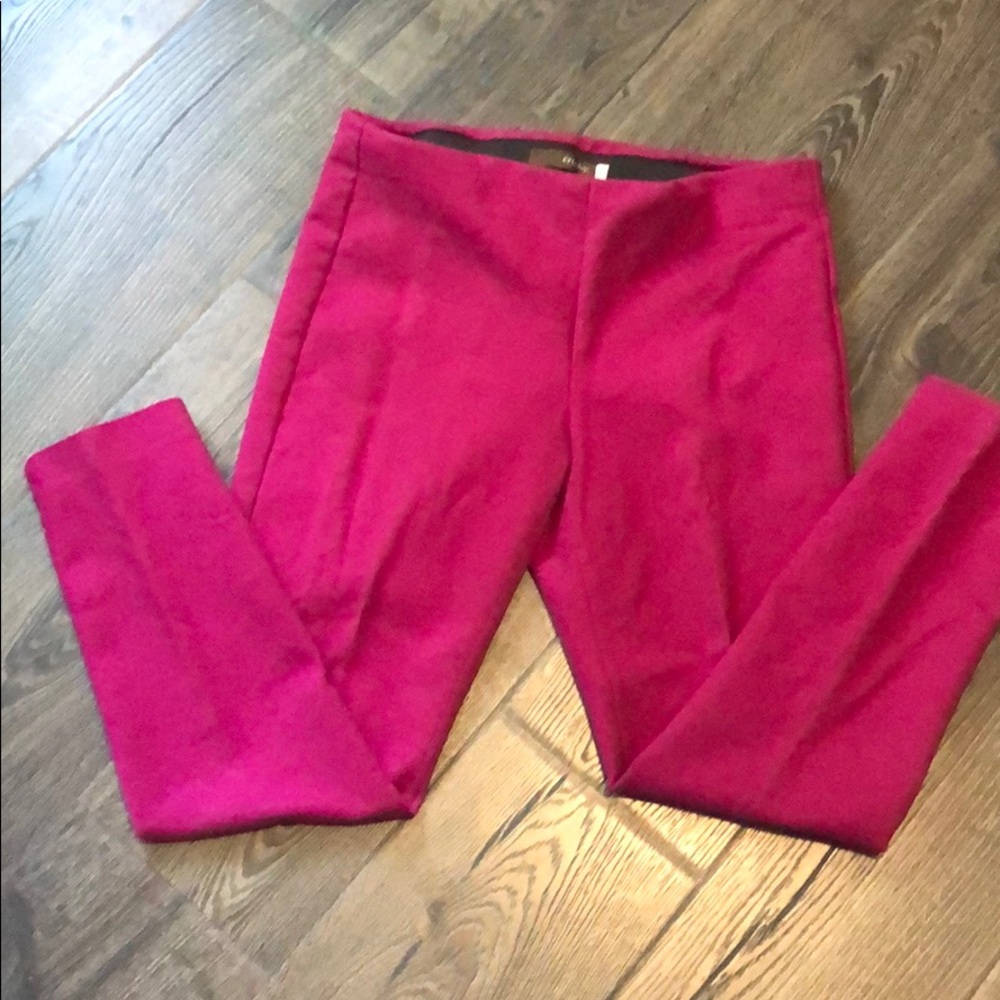 Pink skinny pants